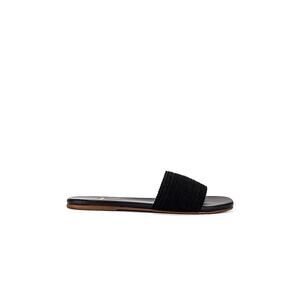 Kaanas 'Mallow' Black Slide Sandal Size 9